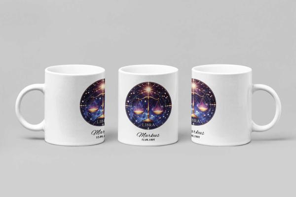 Tasse Sternzeichen - Waage01